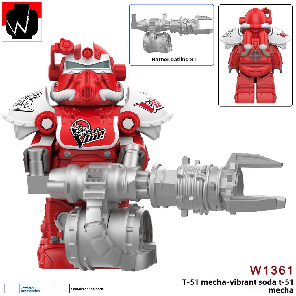 Cola Soda Appearance Assembly Mecha Building Blocks Children Toys Ornaments Mini