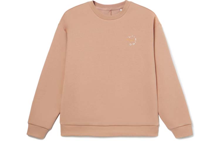Li Ning Training Collection Fitness Collection Sweatshirt Women s Candy Coffee AWDR874-4 XL
