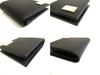 Authentic BVLGARI Black Leather Coationg Canvas Mirerige Bifold Wallet #a797  Refurbished