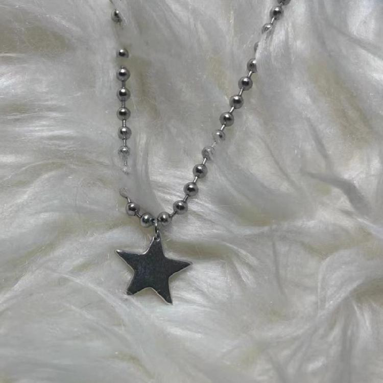 Five-pointed Star Necklace Temperament Korean Version Student Simple Jewelry