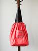 Beams Japan Canvas Bag Logo Print Packable Tote Orange