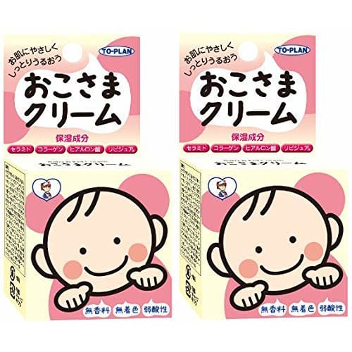 [Bulk Purchase/Set of 2] TO-PLAN Children's Cream 30g, Color-Free, Fragrance-Free, Mildly Acidic, Hypoallergenic Cream