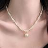 VENTFILLE Colier cu Mărgele Geometrie din Argint Sterling 925 pentru Femei Fată Design Coreean Colier Versatil Bijuterii Dropship Vânzare cu Ridicata