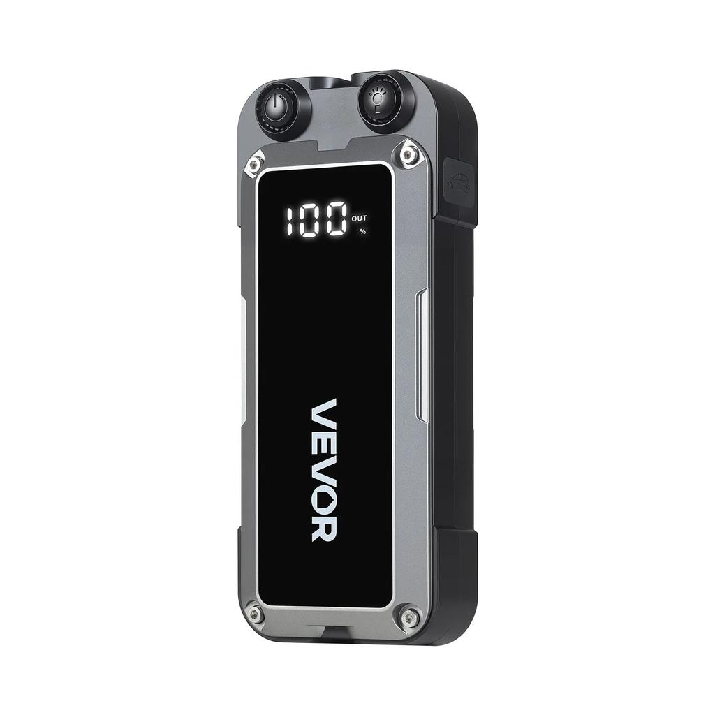 VEVOR Jump Starter, 4000A Peak, Car Jumper Starter Battery Pack, 12V Portable Lithium Battery Booster