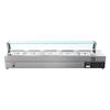 Commercial Electric Food Warmer Countertop Buffet 5*8Qt with Glass Shield