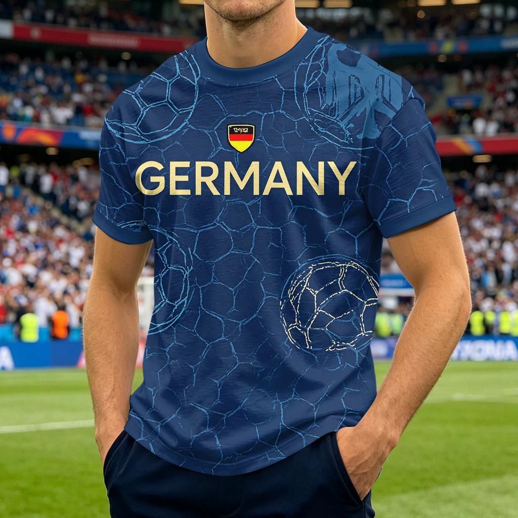 Men's and Boys' Printed Soccer Fan for Day Support