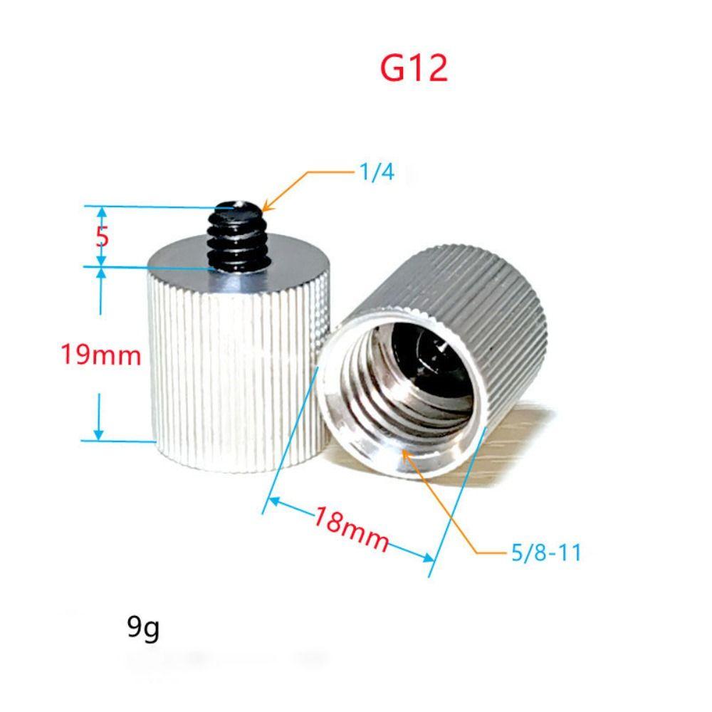 Silver Laser Leveling Accessories Fashion Tripod Adapter Screws Durable Adapter Nut  Laser Level