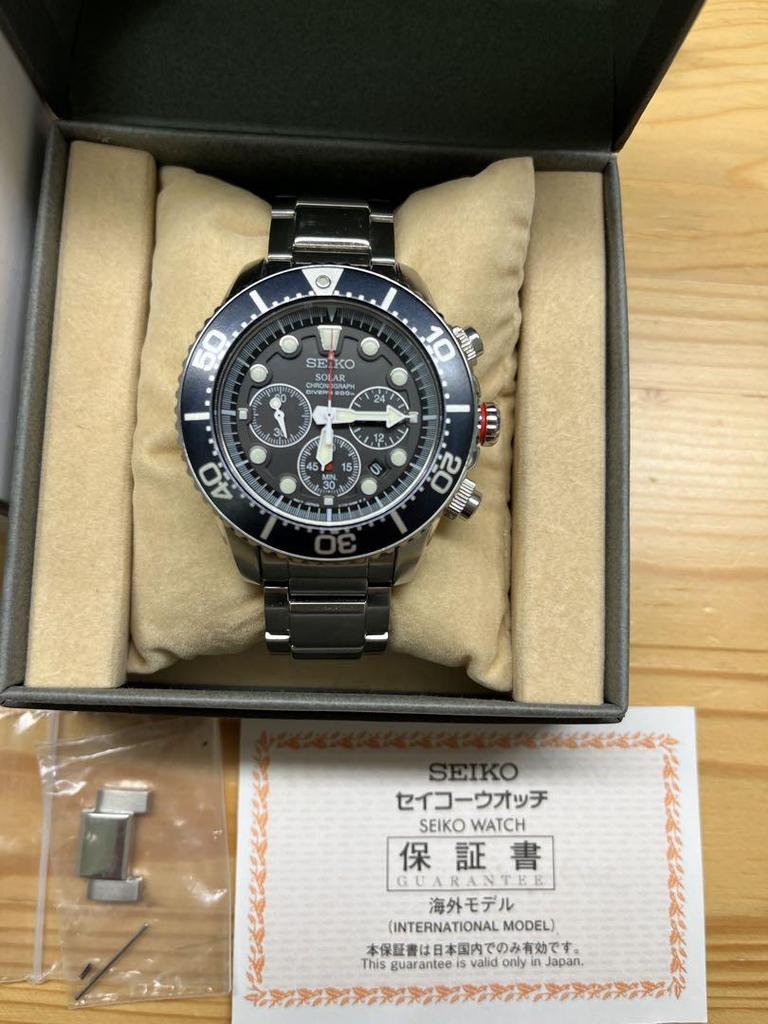 [USED] SEIKO V175-0AD0 Seiko Prospex Chronograph