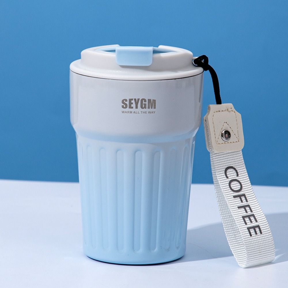 Tepelně odolné kovové hrnky na vodu Velkokapacitní termohrnek Izolovaný hrnek Hrnek s víčkem