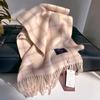 New  Winter Luxury Cashmere Women Plaid Scarf Warm Shawl And Wrap Bandana Pashmina Long Tassel Female Foulard Thick Blanket