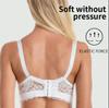 Cross-Border Plus Size Lace Push-Up Underwire Shaping Bra for Women