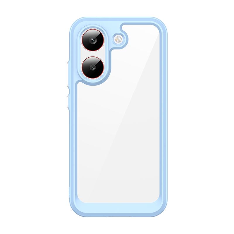 For Poco X8 Pro Clear Case For Xiaomi Poco X8 Pro Cover Funda Coque Hard Translucent Soft Frame Phone Bumper Poco X8 Pro