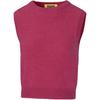 Onitsuka Tiger Solid Color Round Neck Knitted Vest Women tops 2182B455-700