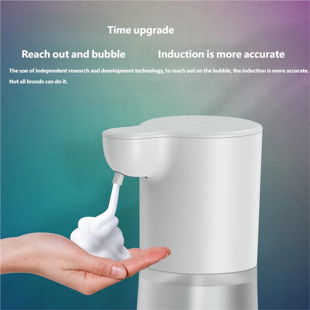 Automatic Soap Dispenser Soap Foam Dispenser Smart Sensor Soap Dispenser Contactless USB Charging 350ml Hand Sanitizer Machine