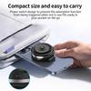 Magnetic Car Phone Holder 360 Degree Rotation Foldable Strong Vacuum Mount Universal Compatible with iPhone Samsung Smartphones