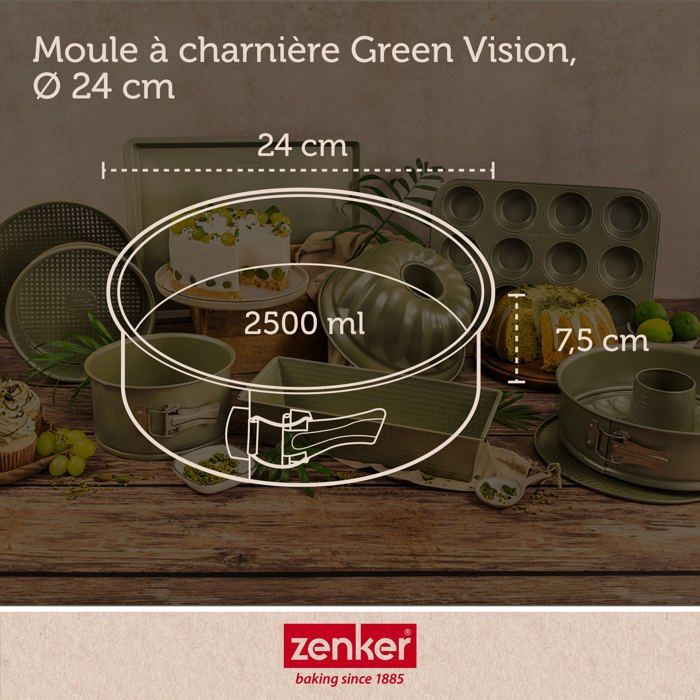 Zenker Green Vision 24 Cm Springform Pan
