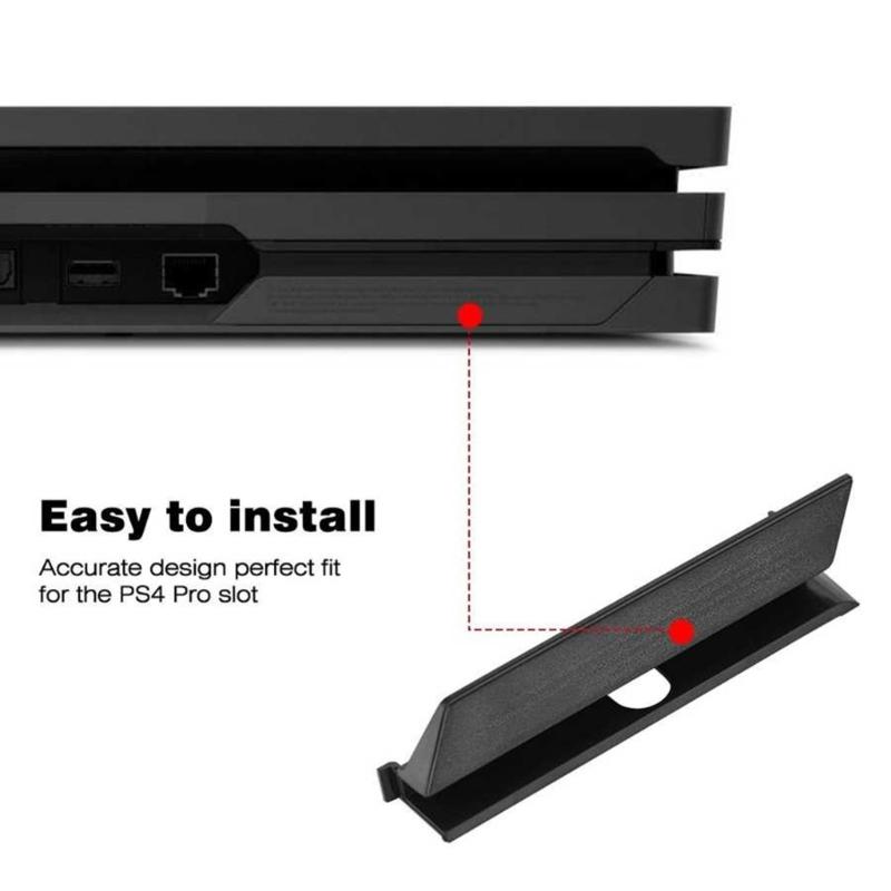Plastic HDD Hard Drive Slot Cover Door Flap for Pro Game Console Replacement Accessories Hard Drive Bay Slot Cover