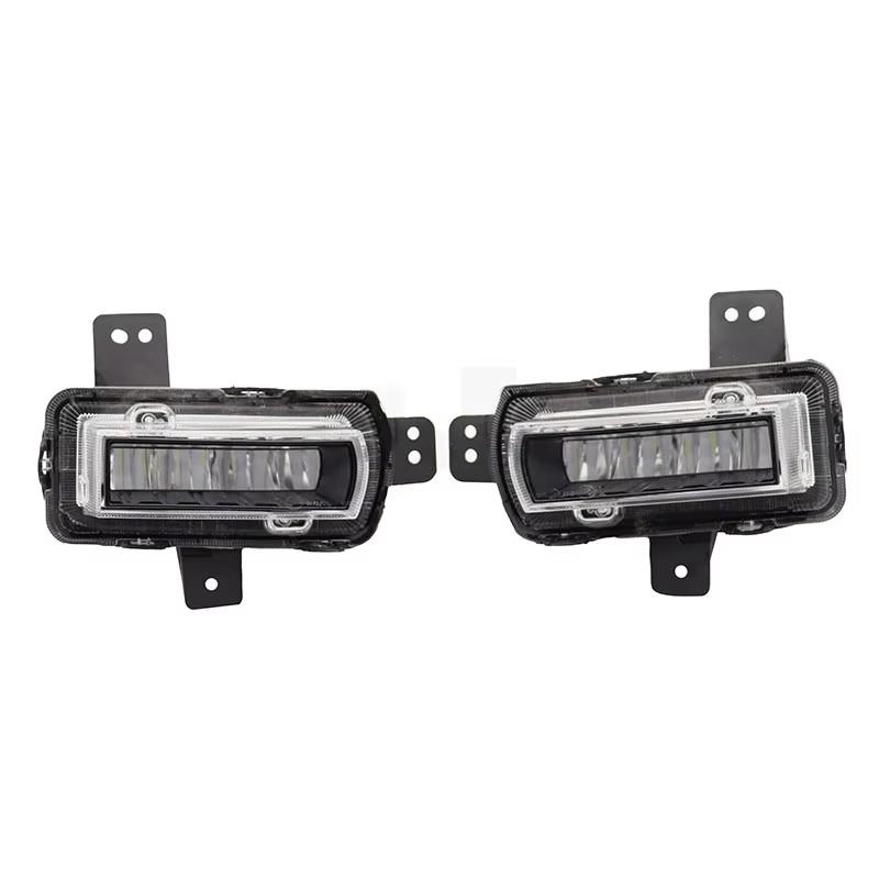 Car Front Bumper LED Fog Lamp  LEFT RIGHT Fog Light For Geely Coolray SX11 Proton X50 2018 2019 2020 2021