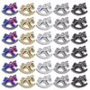 5Pcs Zinc Alloy Horse Charm Metal Electroplating Horse Charm Decoration Accessories DIY Keychain Jewelry Earring Bracelet
