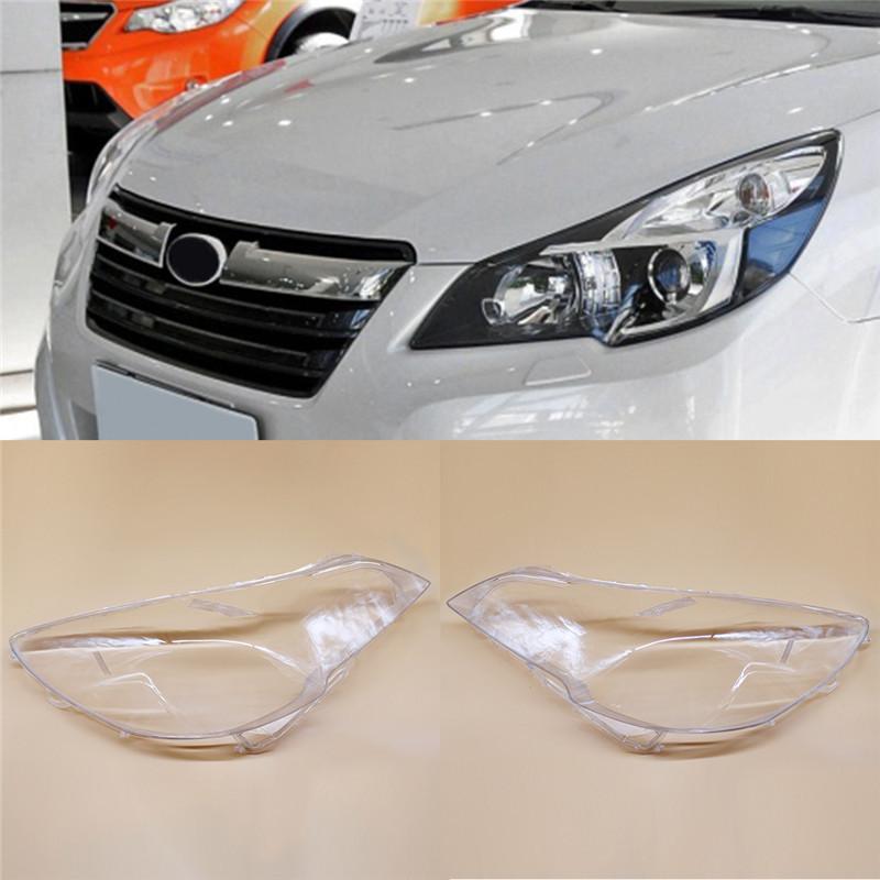 Передняя крышка фары автомобиля для Subaru Outback 2010-2014 Автомобильный абажур фары Крышка лампы Стекло Линзы Корпус Left
