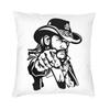 Hot Sale Jesus Meme Saint Lemmy Throw Pillow Cases for Sofa  cm Cushion Cover Living Room Decoration Creative Pillowcase