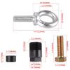 Mercury Mariner Flywheel Puller Kit: Includes Puller 91-849154T1, Lifting Ring 91-90455-1, and Screw Kit.