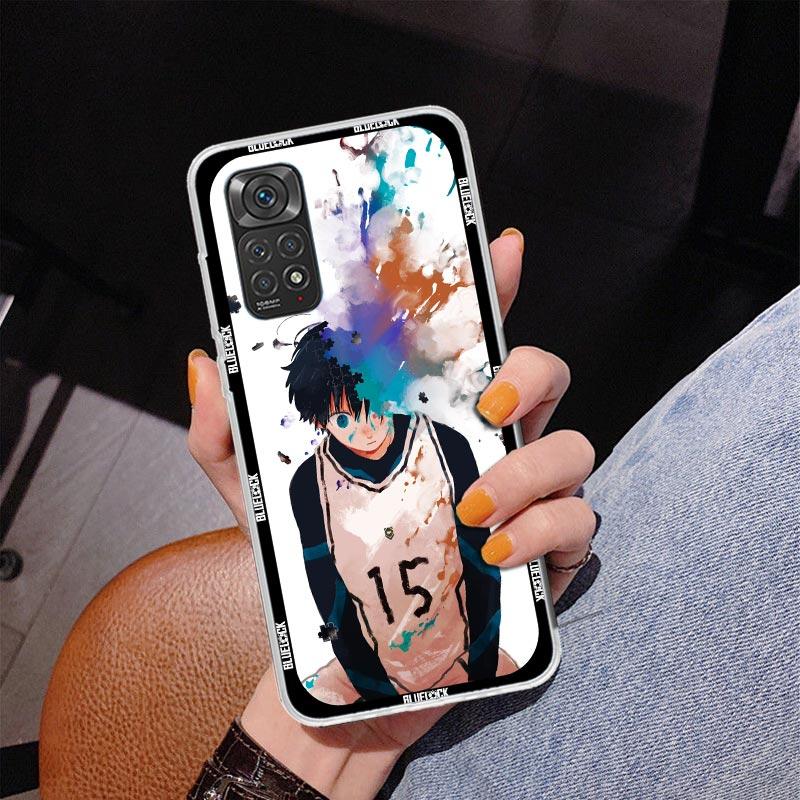 Blue Lock Anime Phone Case For Xiaomi Redmi Note 15 14 13 12S 12 11 Pro Plus 14S 11S 11E 10 10S 11T 5G Personalized Cover Redmi