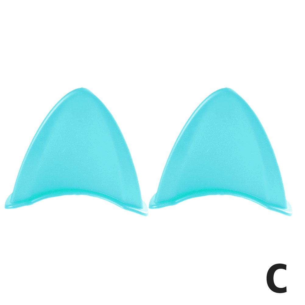 2 Stück Universal Motorradhelm Katzenohren Dekoration Outdoor Sport Teufelshörner Ecke Motorradhelm Dekorationszubehör