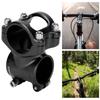 LUNJE 31.8x35mm Bike Handlebar Short Stem Riser Aluminum Alloy   Hollow Stem