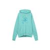 Adidas Толстовка с капюшоном Originals Trefoil Bear с логотипом, пуловер унисекс, мятно-синий HJ7822