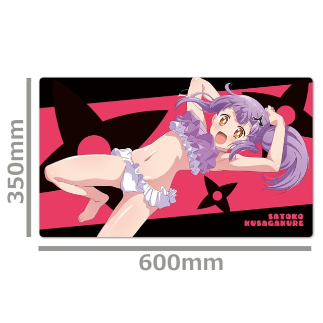 Ninja and Hitman Living Together Character Rubber Mat Satoko Kusagakure Swimsuit ver.