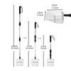Litter Scooper Sifting Cat Litter Box Scooper Shovel Long Handle Poop Cleaning Sifter Shovel For Household Small Space Living