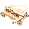 Small Production Stone Machine Children's Handmade Material Bag Wooden Ming Students Chariot Siege Science Popularization Car