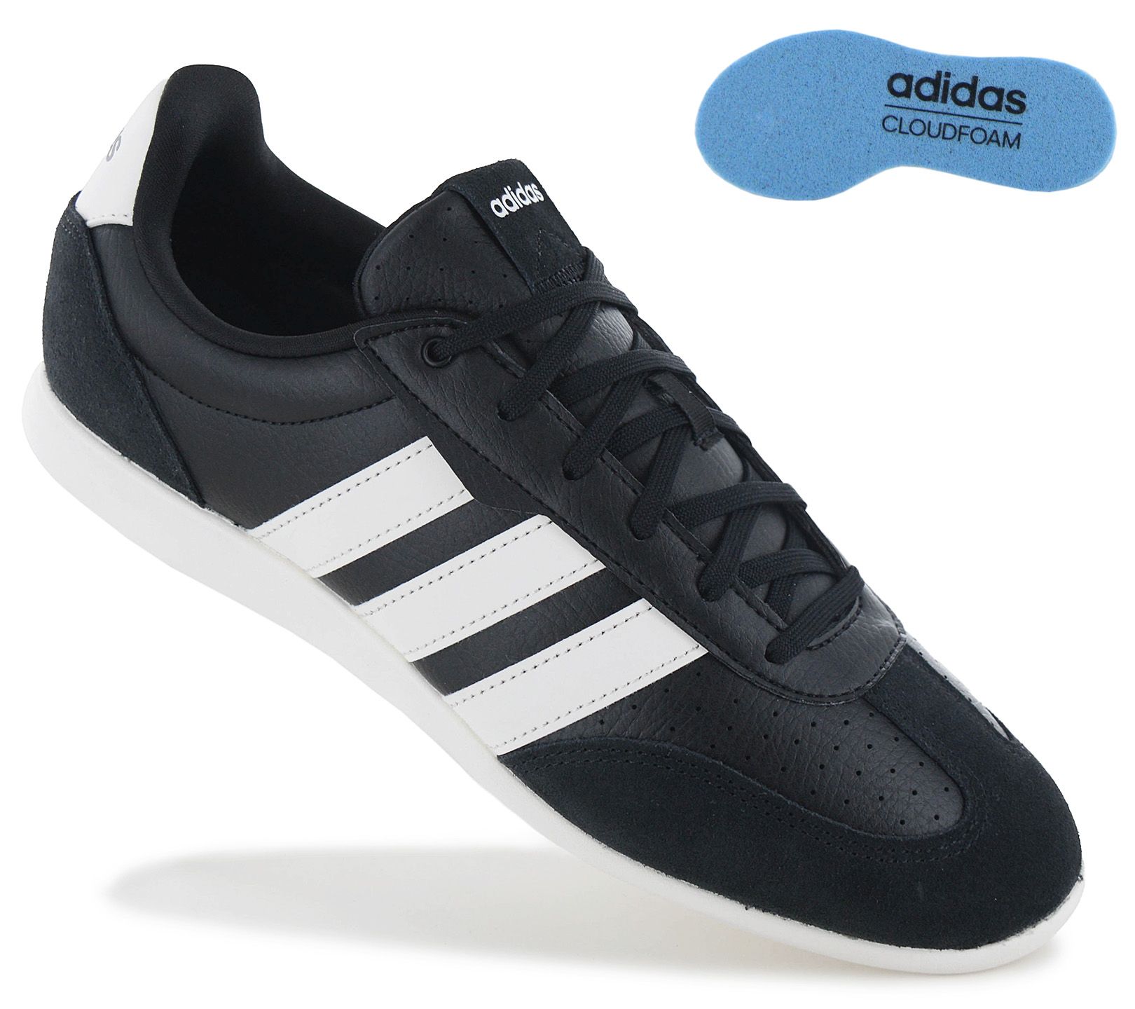 

adidas Barreda Lo - Men s Sneakers Shoes Black HQ7382 ORIGINAL EU 41 1/3 UK 7.5 чёрный