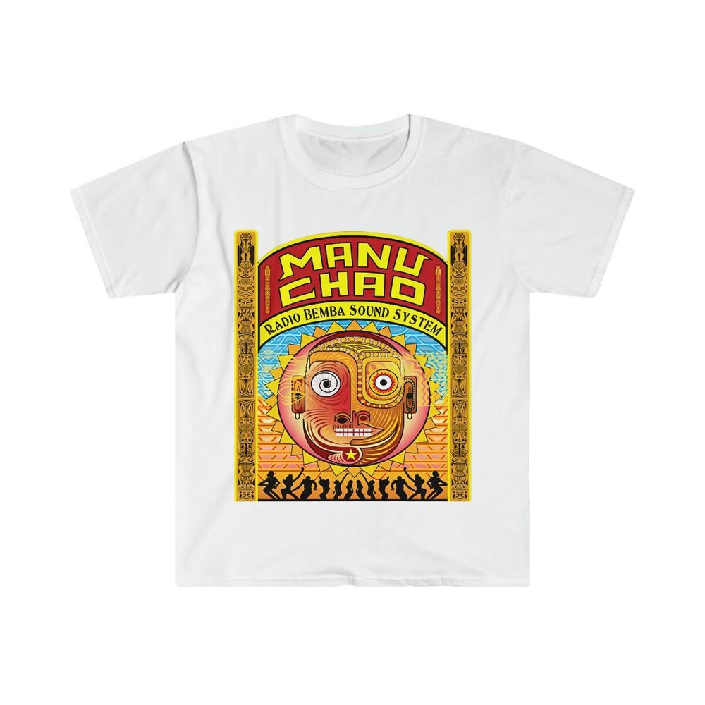 

Унисекс футболка из мягкого хлопка. Ману Чао 4XL