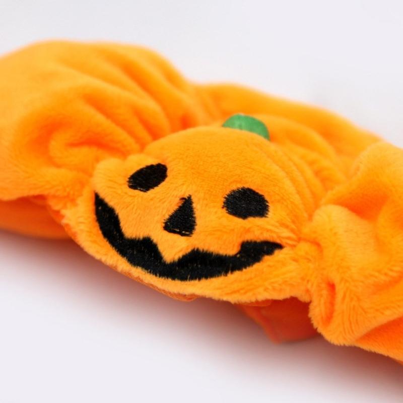 Cats Halloween Decorative Hat Soft Comfortable Pet Hat Soft Pet Pumpkins Hat for Photo And Parties