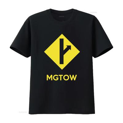 Mgtow Men Going Their Own Way Yellow Sign Arrow T Shirt Vintage Washed Casual Fashion Comfortable Homme Graphic Versatile