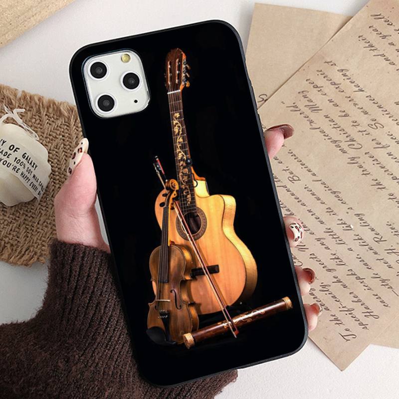 MaiYaCa Music score Husă pentru telefon pentru iPhone 11 12 13 mini pro XS MAX 8 7 6 6S Plus X 5S SE 2020 XR