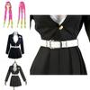 Exquisite Demon Slayer Kanroji Mitsuri Cosplay Costume Complete Outfit For Halloween Events