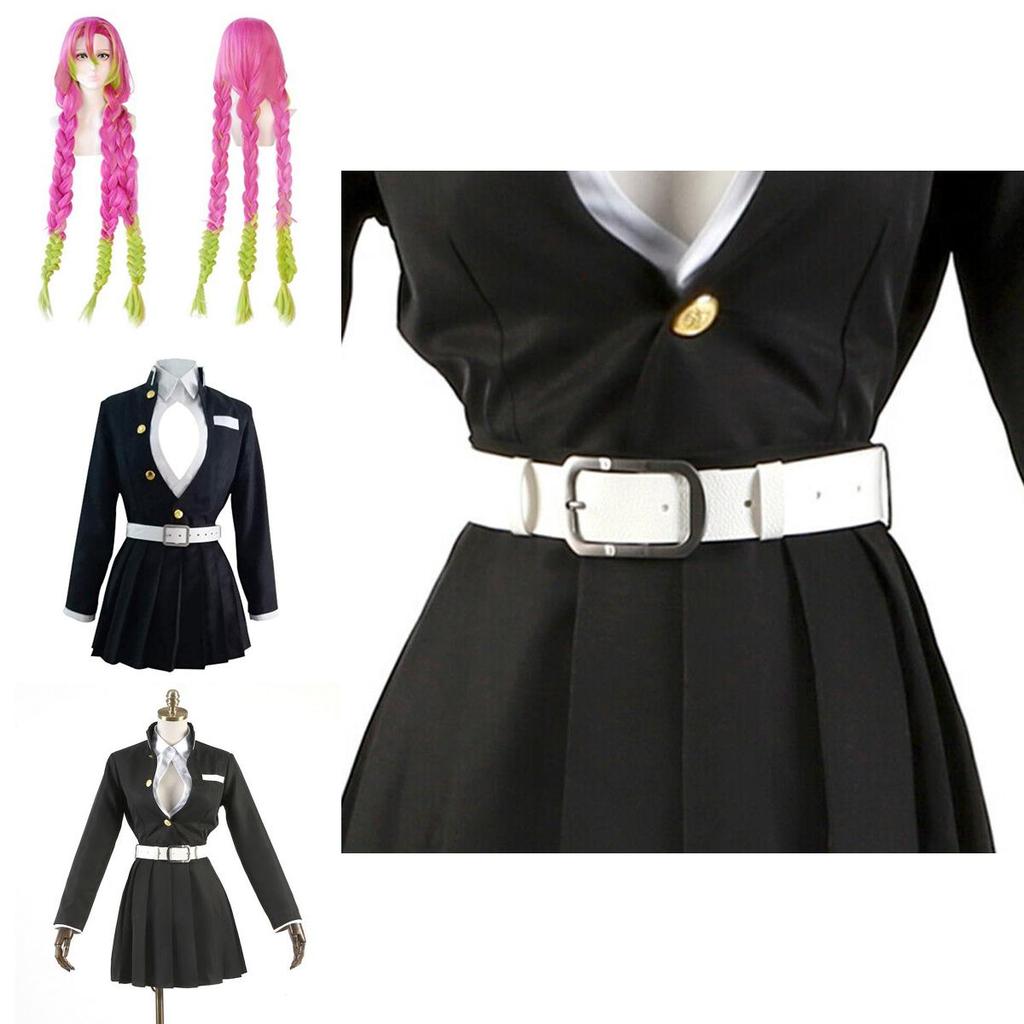Exquisite Demon Slayer Kanroji Mitsuri Cosplay Costume Complete Outfit For Halloween Events