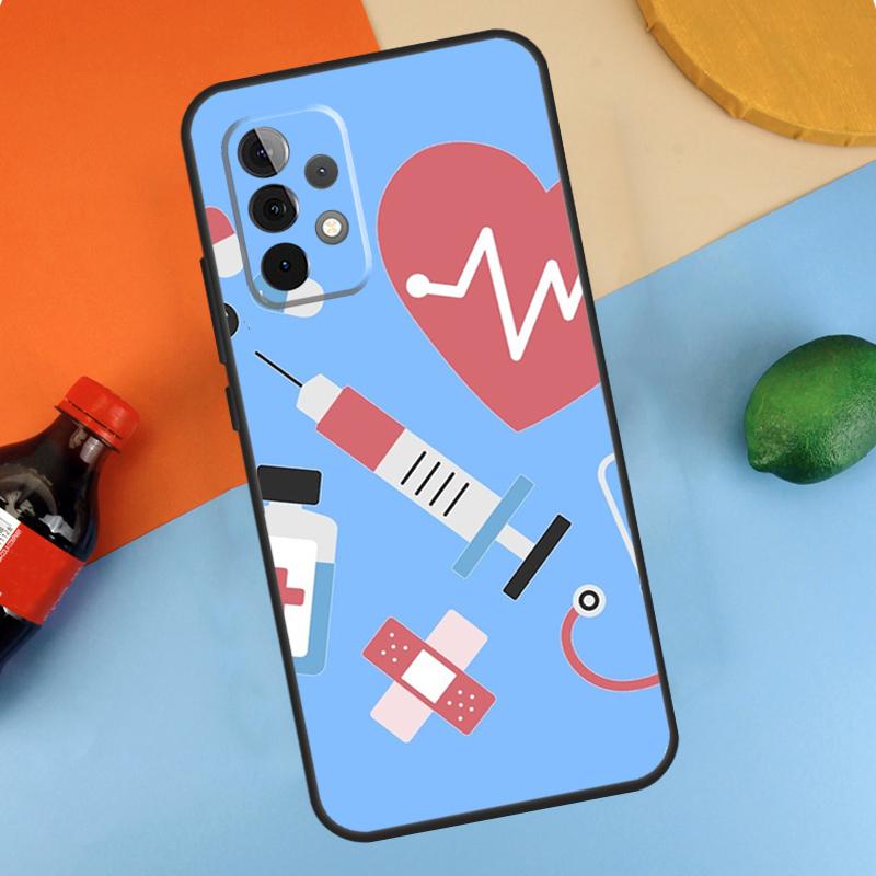 

Medical Medicine Nurse Pattern Case For Samsung Galaxy A36 A56 A26 A16 A06 A54 A34 A14 A12 A22 A32 A52 A13 A53 A15 A35 A55 Samsung A26