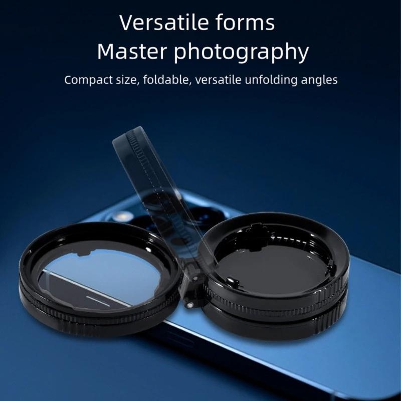 52mm Visual Glass CPL Polarizer Filter Magnetic Clip On Design Reduces Reflection Enhances Color for Photography