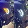 Front Turn Signal Blinkers Daytime Running LED Light For Kawasaki Ninja 300 250 400 500 650 ZX4R ZX6R ZX25R Z1000SX