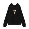Cross-border Trendy Brand FOG Digital Flocking 7 Hooded Sweater Men's and Women's Bf High Street ESSENTIALS Hoodie Jacket