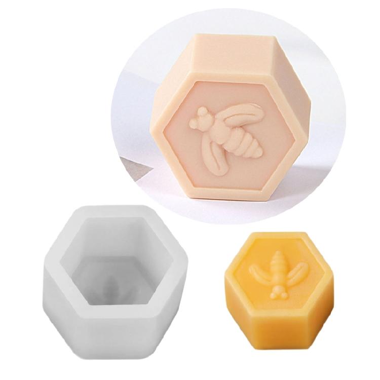 Geometric Shaped Silicone Candle Molds for Epoxy Resin, Handmade Candle Soap Home Decoration