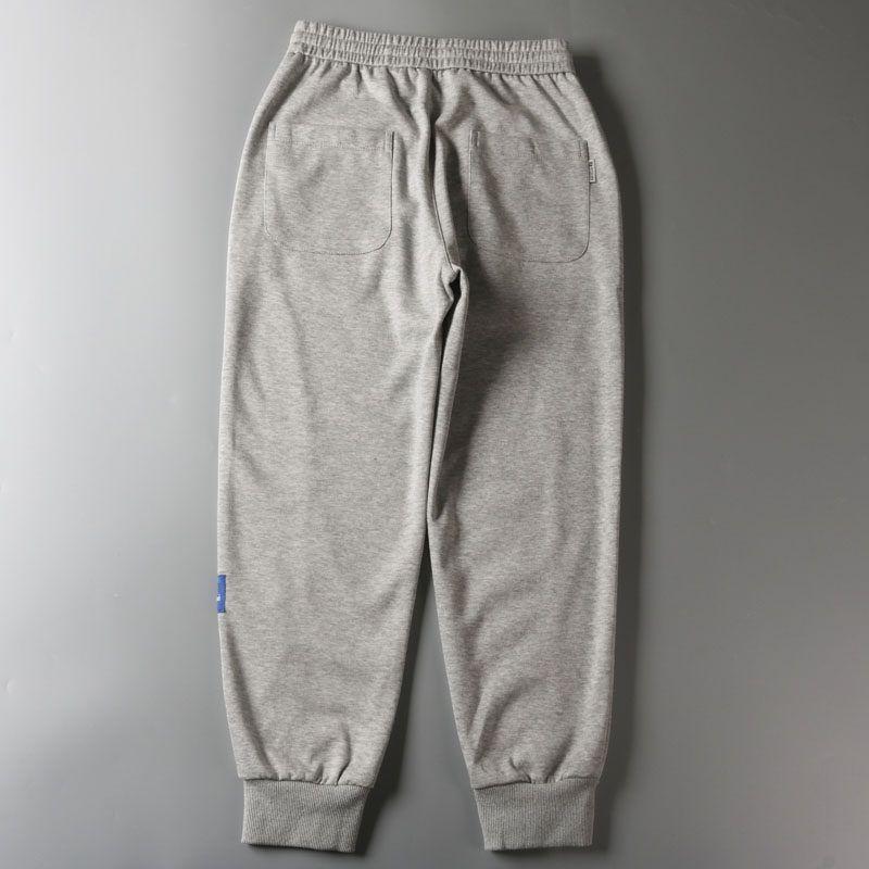 Clearance Export Surplus Gray Sweatpants for Men, Korean Style Trendy Brand, Loose Fit Jogger Pants, Casual Harem Pants for Spring and Autumn