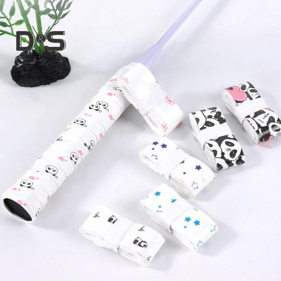 Tennis Racket Grip Tape Precut Dry Feel Tennis Overgrip Tape Sweat Absorbent Racquet Wrap Tape for Tennis Pickleball Badminton