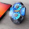 With Blue Light Mobile Phone Cooler Air Cooling Dual Fan Radiator  E-sports Live Streaming