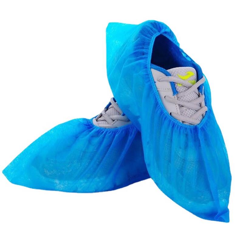 Thickened Blue Disposable Non-woven Shoe Covers