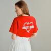 GOXO Round ShorT Sleeve T shirT Red Slice Hook